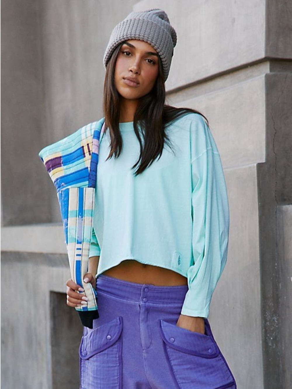 Free People Inspire Layer Green Mist